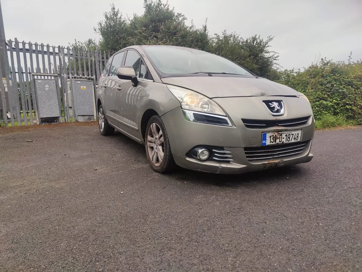 2013 Peugeot 5008 7Seat Auto Very Light Damage - Image 3