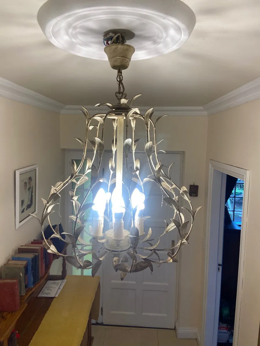 6 Bulb Ceiling Light PWO - Image 1