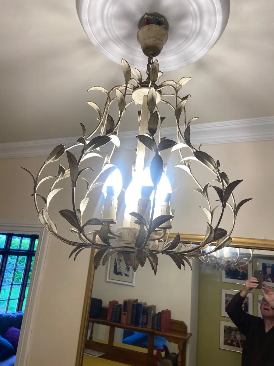 6 Bulb Ceiling Light PWO - Image 2