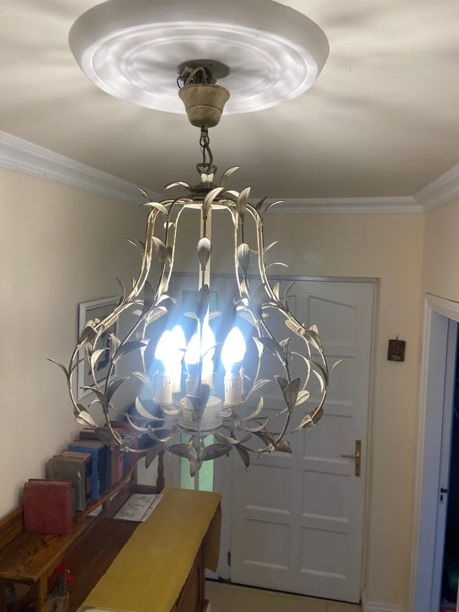6 Bulb Ceiling Light PWO - Image 4