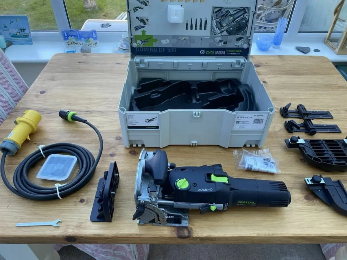 Festool DF500 Domino Joining Machine 110v - Image 1