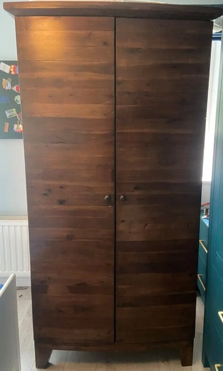Solid Wood Wardrobe - Image 1