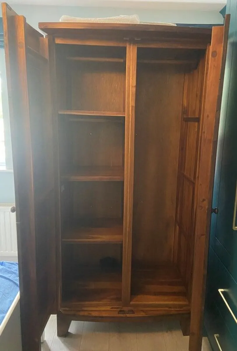 Solid Wood Wardrobe - Image 2