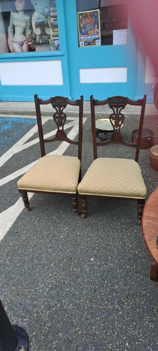 Vintage Antique Chairs - Image 2