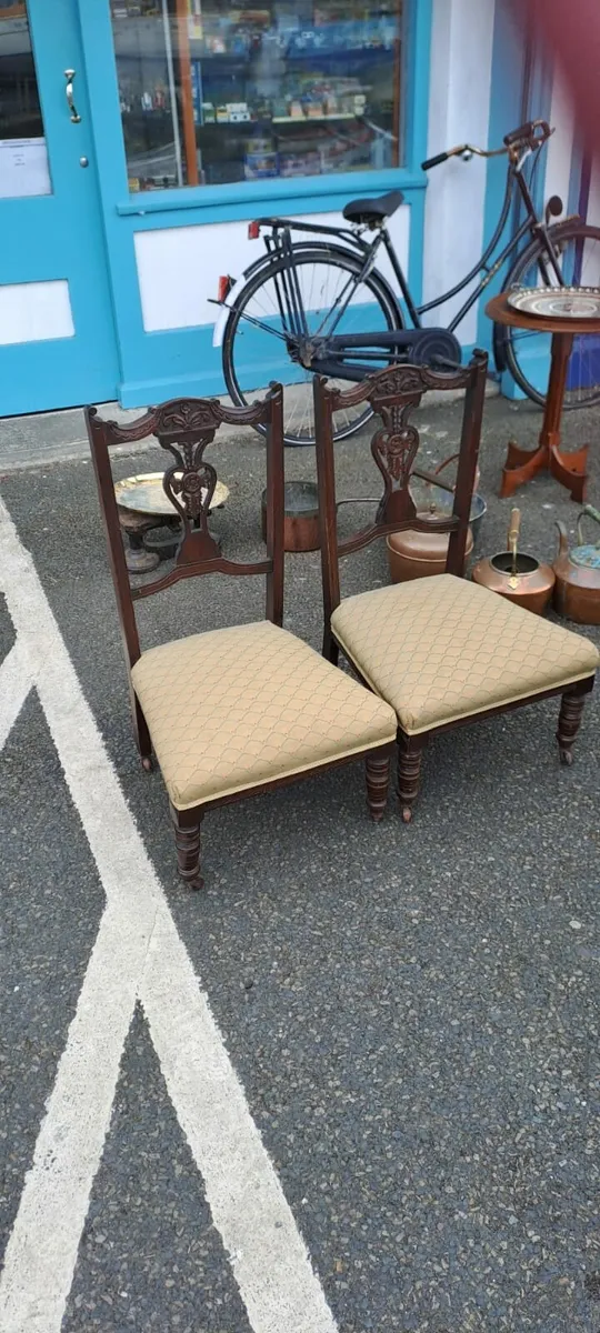 Vintage Antique Chairs - Image 3