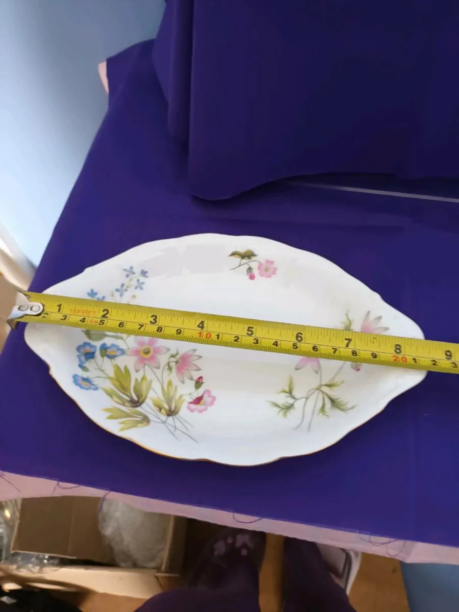 Richmond  BONE China Dish. " Wild Anemone " - Image 4