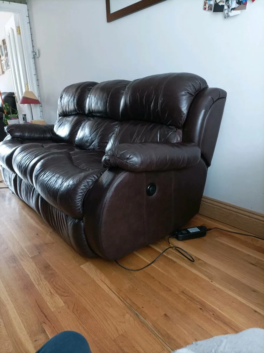 Leather sofa - Image 2