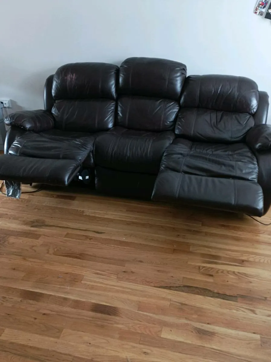 Leather sofa - Image 4