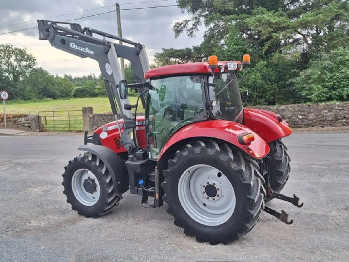 152 Case IH Maxxum 115 - Quicke Q55  (9037 Hrs) - Image 3
