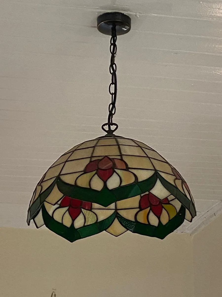 Tiffany ceiling light - Image 1