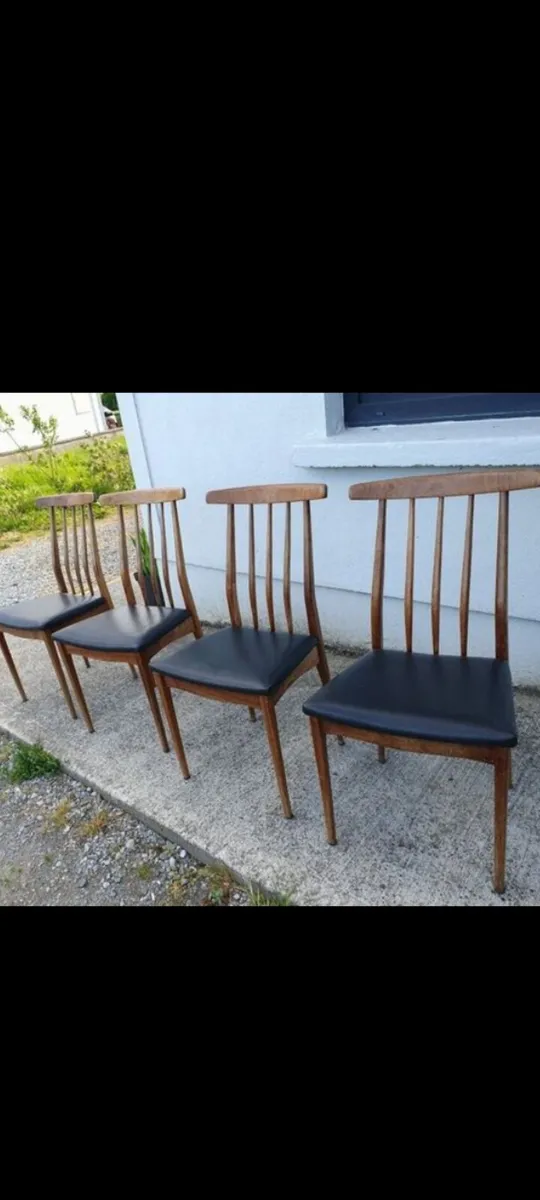 mid century teak dining set - Image 2