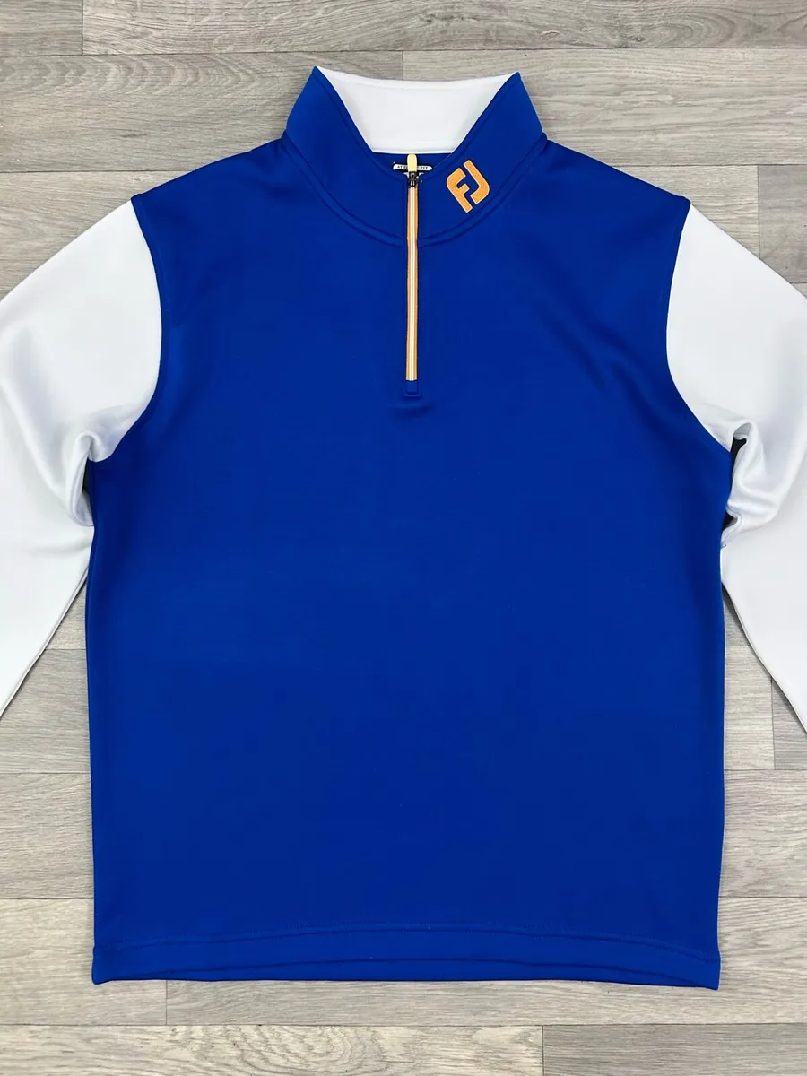 FootJoy FJ Golf Half Zip jumper Mens Medium - Image 2
