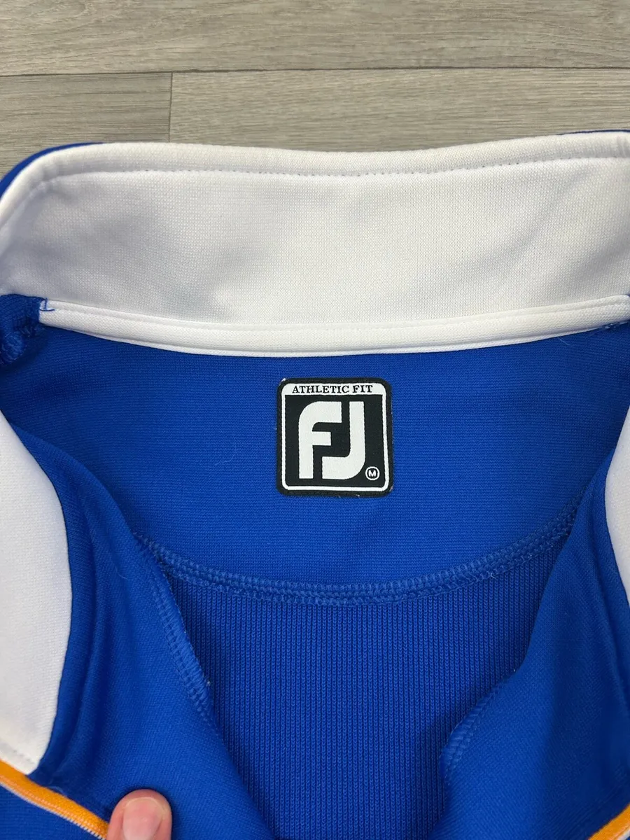FootJoy FJ Golf Half Zip jumper Mens Medium - Image 4