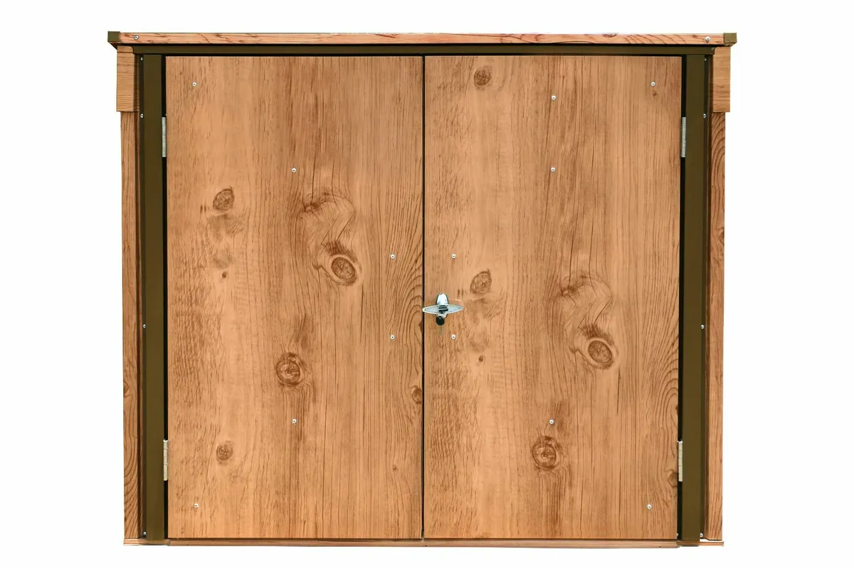 2 Wheelie bin - Metal Sheds 5x3-Free Delivery - Image 4