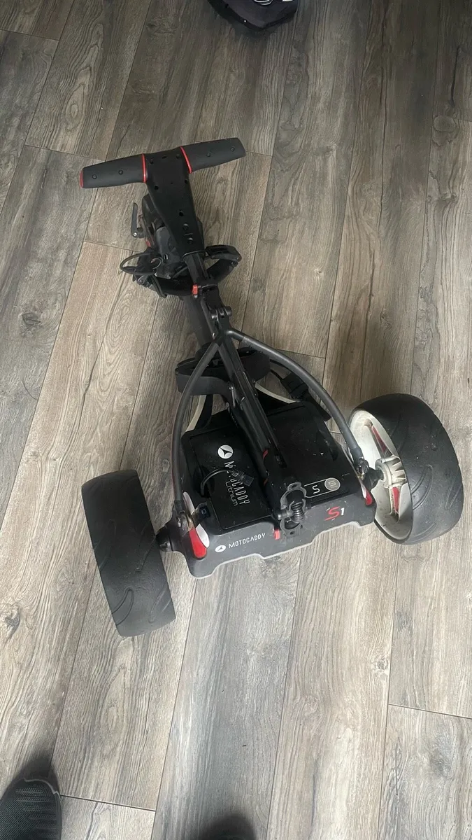 Motocadddy S1 electric golf trolley - Image 4
