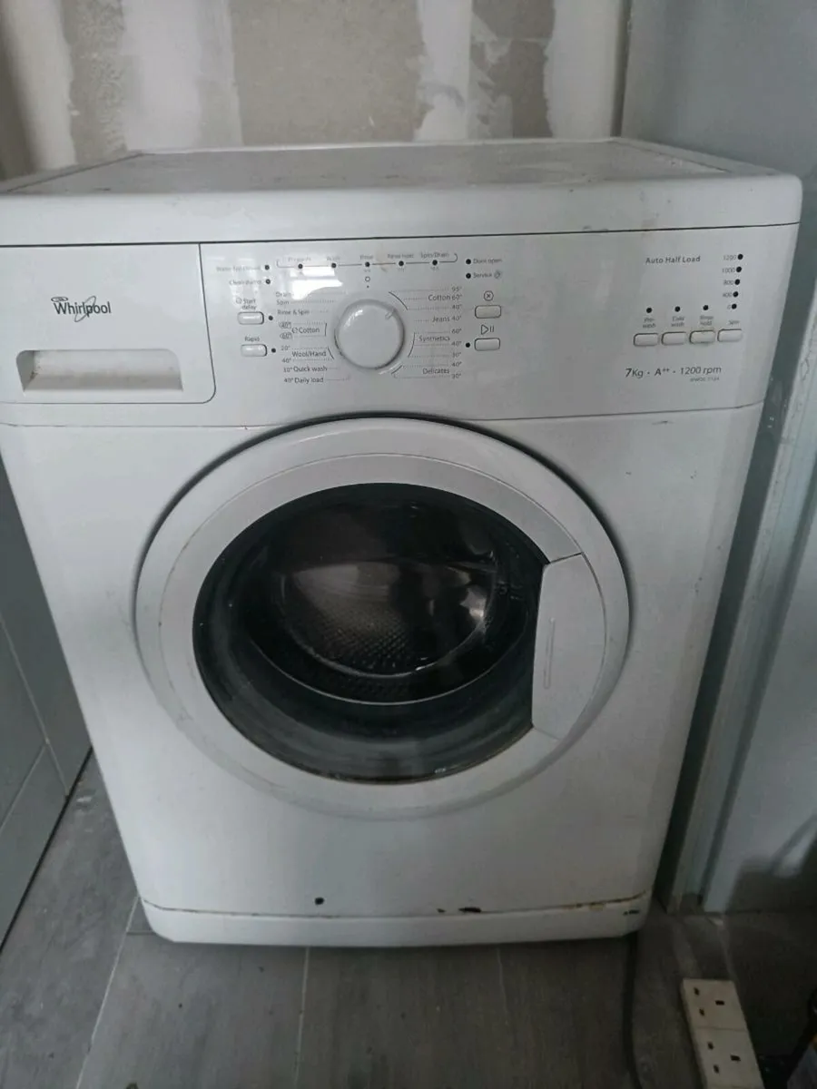 Whirlpool washing machine
