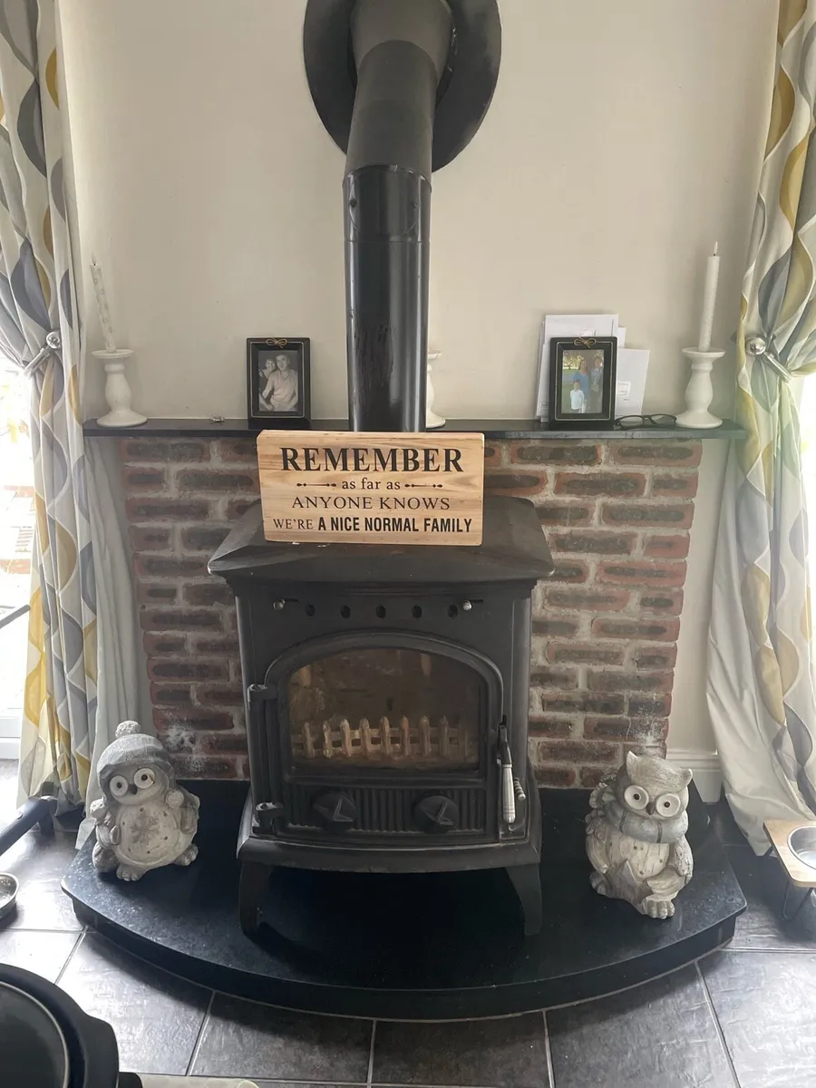 Stove pipes and granite hearth - Image 3