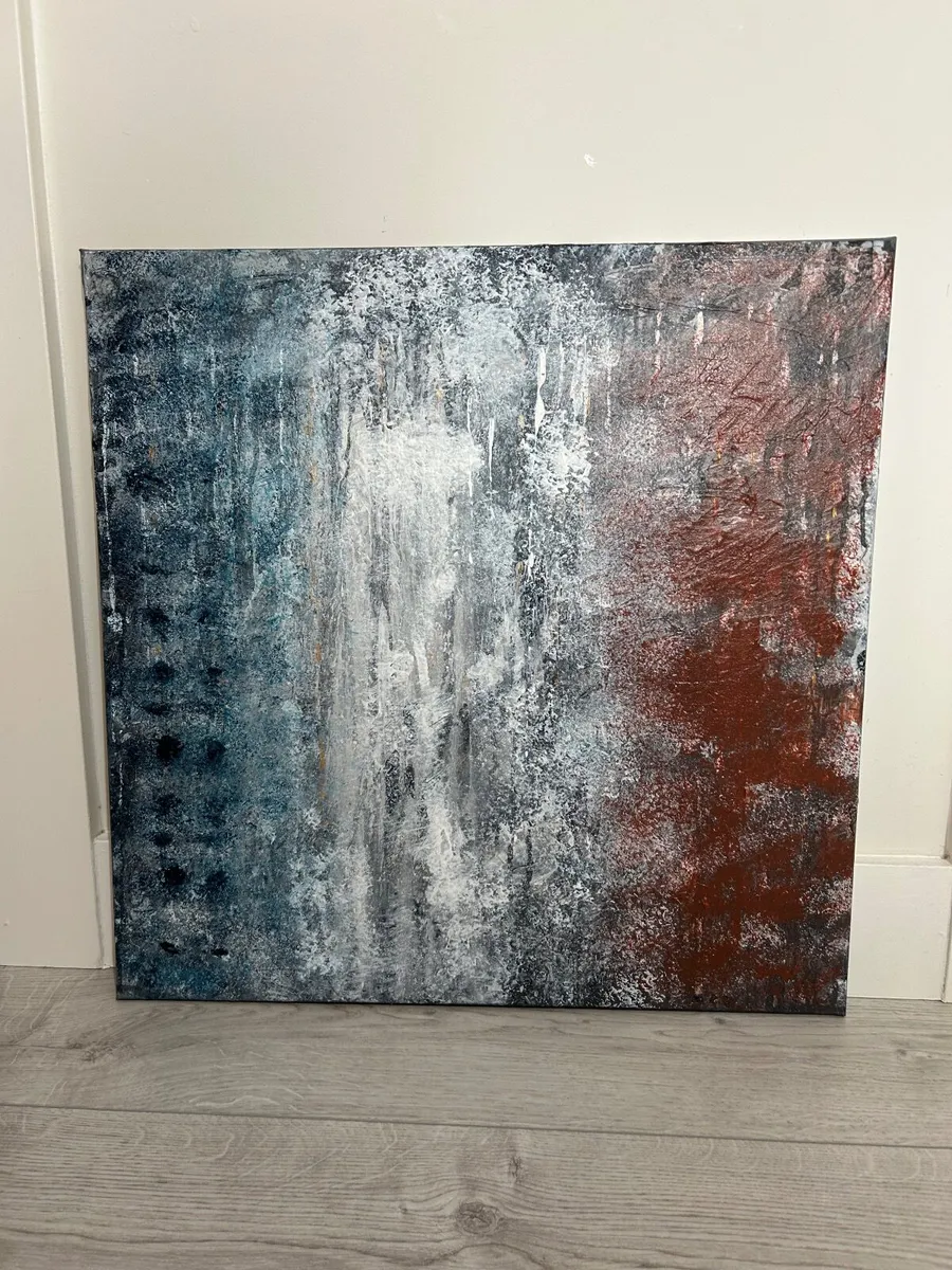 Textured abstract painting - Image 2