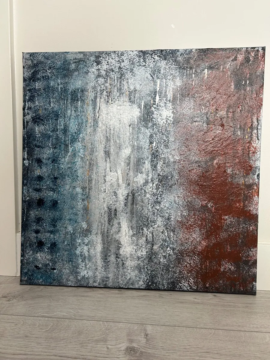 Textured abstract painting - Image 3
