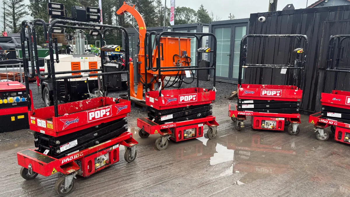 Choice of Pop-up Pro10 Scissor Lifts - Image 4