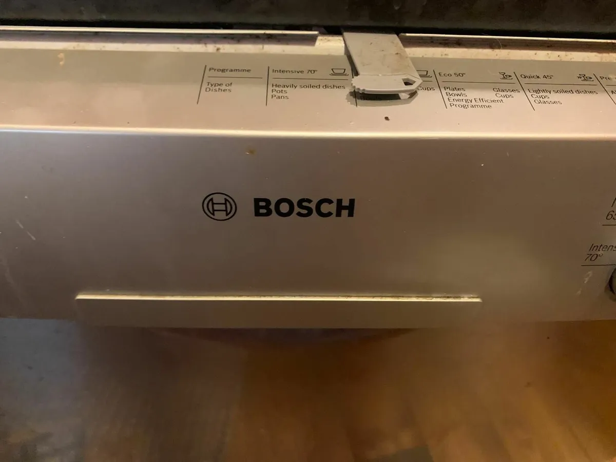 Bosch Serie 4  Brushed Chrome Dishwasher - Image 2