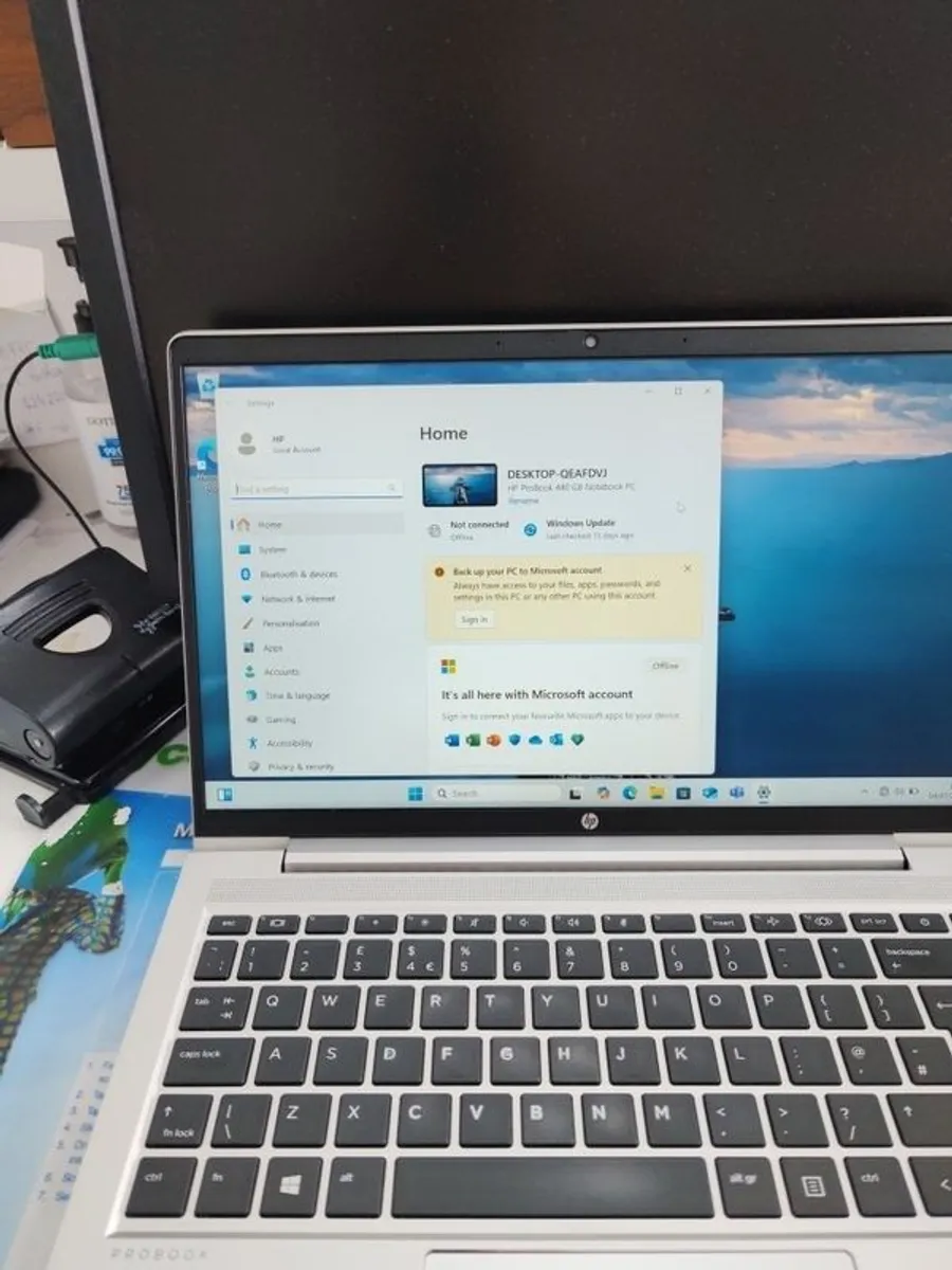 14'' Hp Probook 440 G8 (Intel I5)256gb storage 16gb ram - Image 3