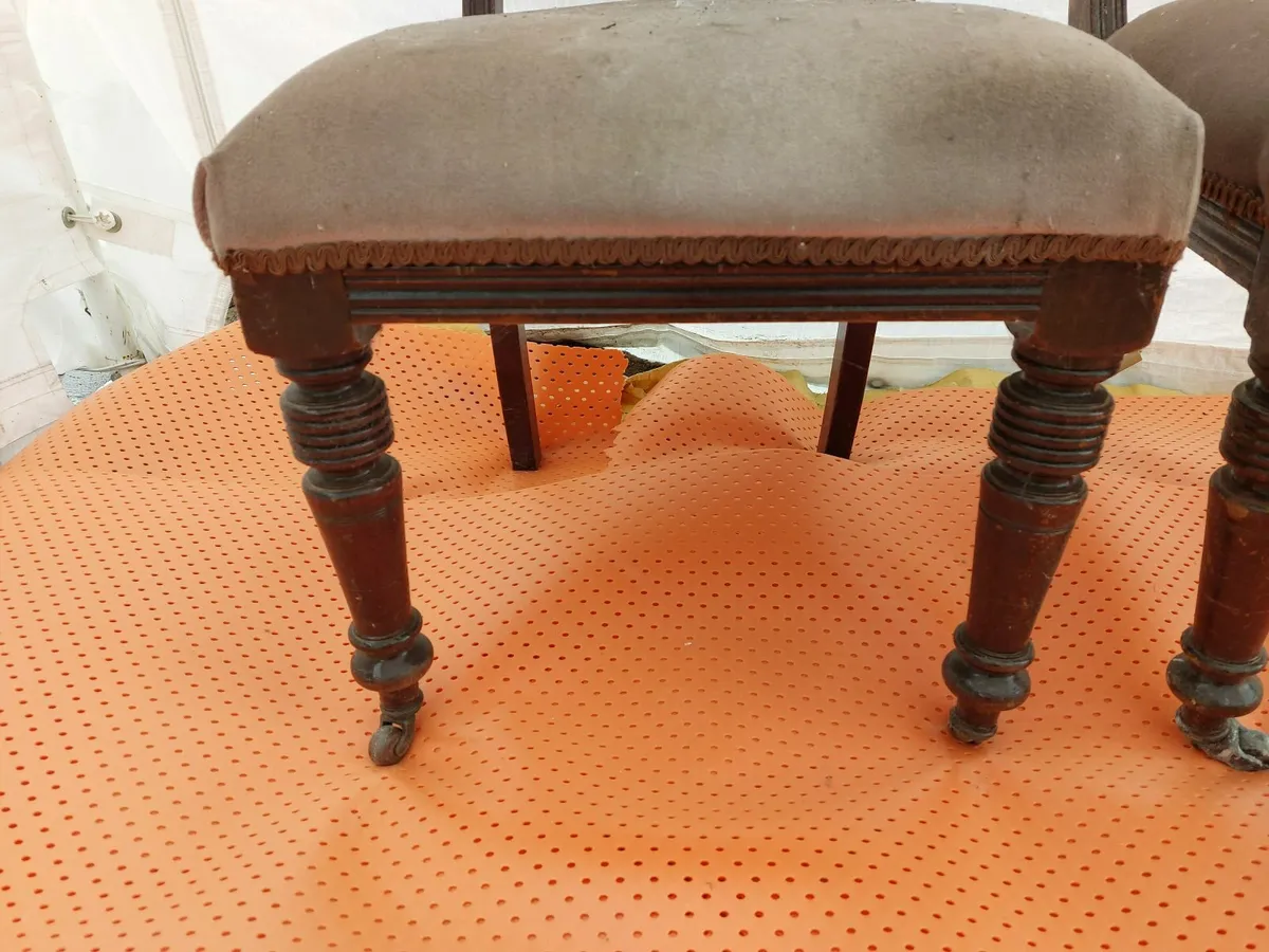 Antique Chairs  lot Restoration Project - Image 2