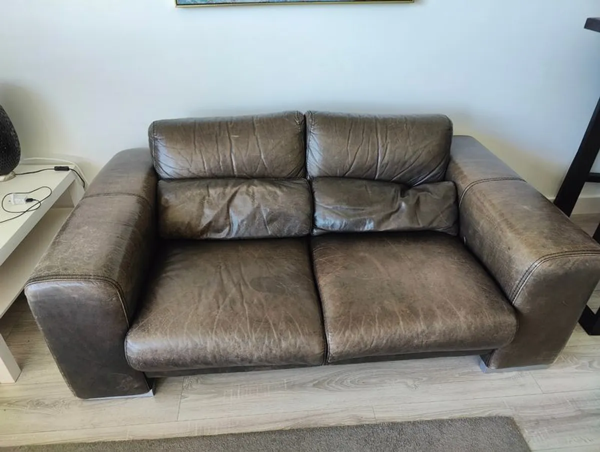 Sofa and Counter-Height Table - Image 3