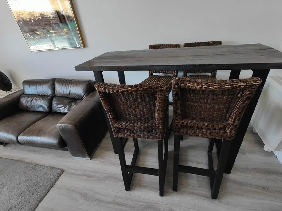 Sofa and Counter-Height Table - Image 4