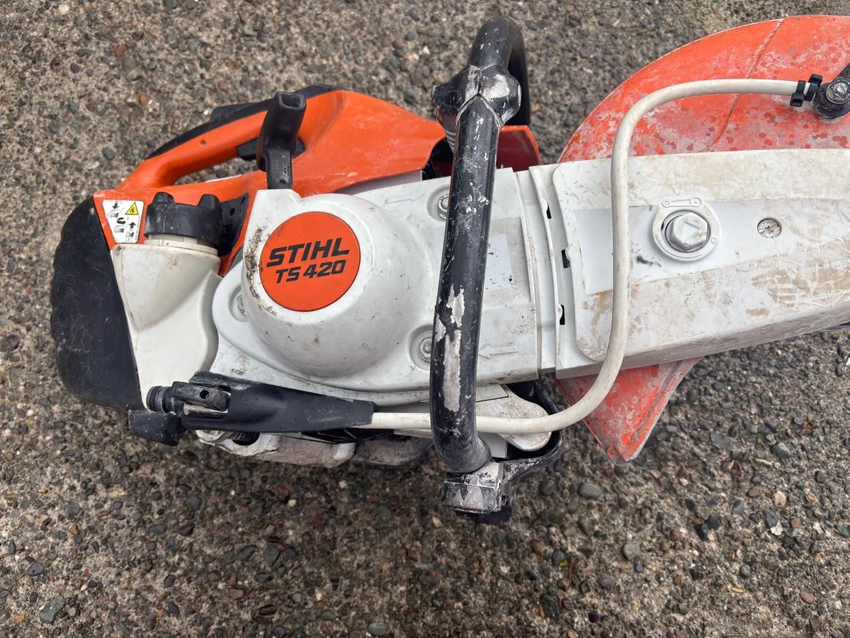 Stihl TS 420 consaw - Image 1