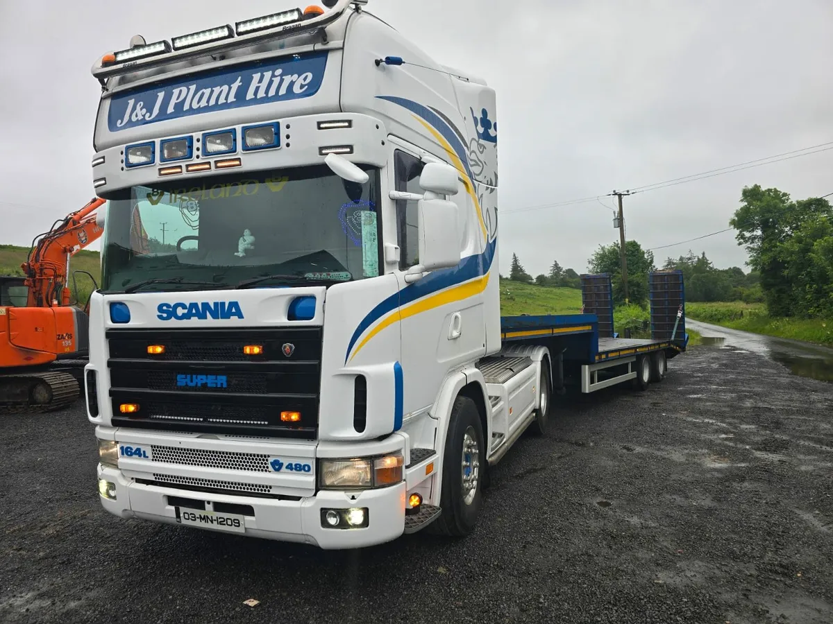 Scania 164. 480V8 + trailer - Image 2