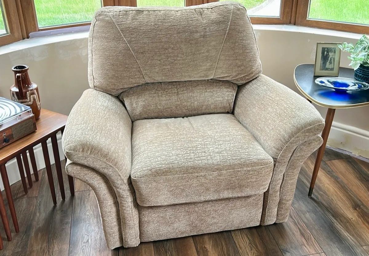 2 very comfortable DFS Armchairs - Image 1