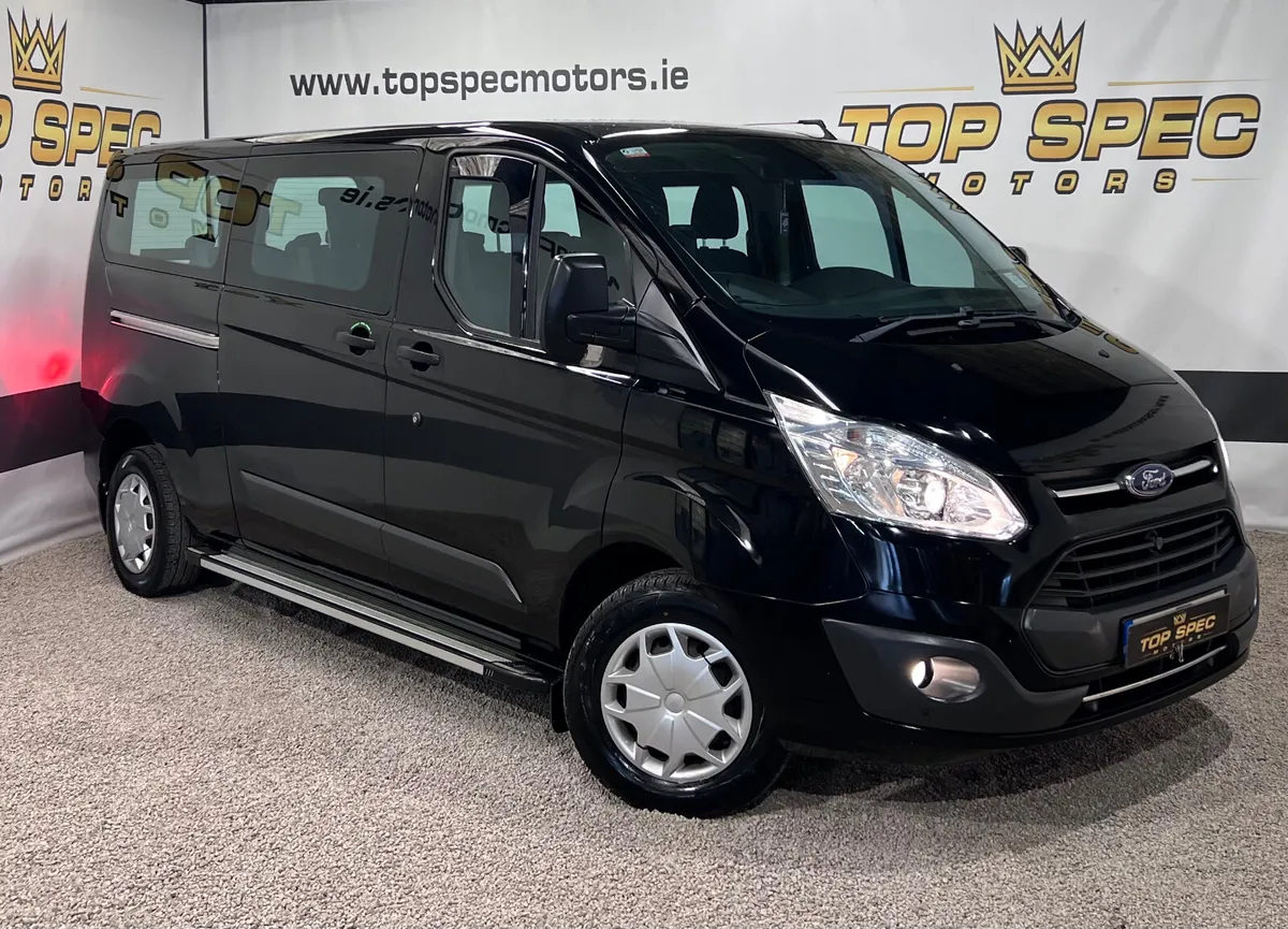 2017 (172) ford transit custom 9 seater mini bus🎩 - Image 3