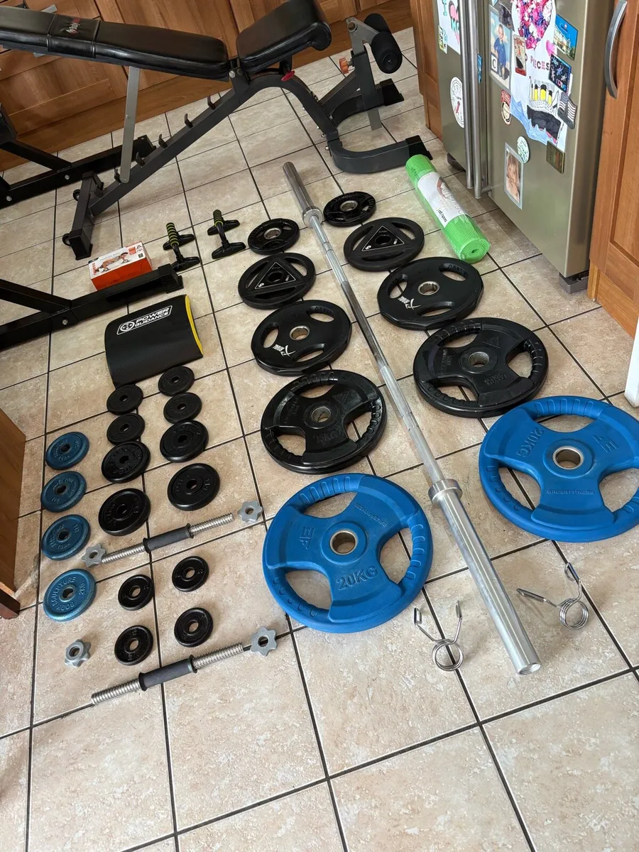 WITHOUT DOUBT  BEST GYM WEIGHTLIFTING SET UP!!! - Image 3