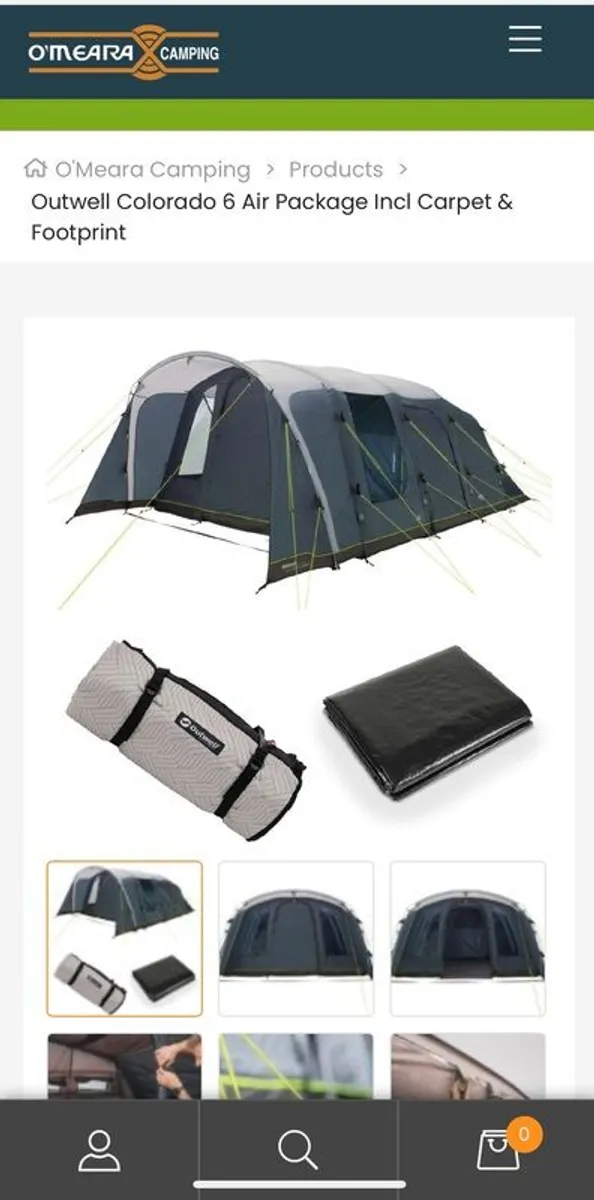 Outwell Air 6 Tent - Image 3