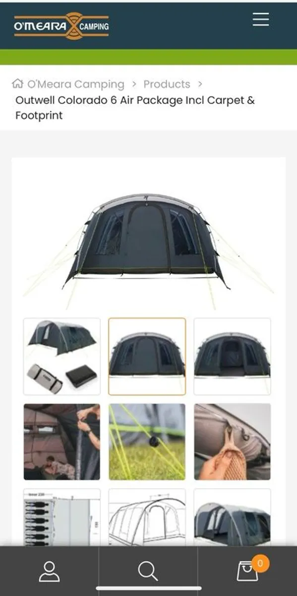 Outwell Air 6 Tent - Image 4
