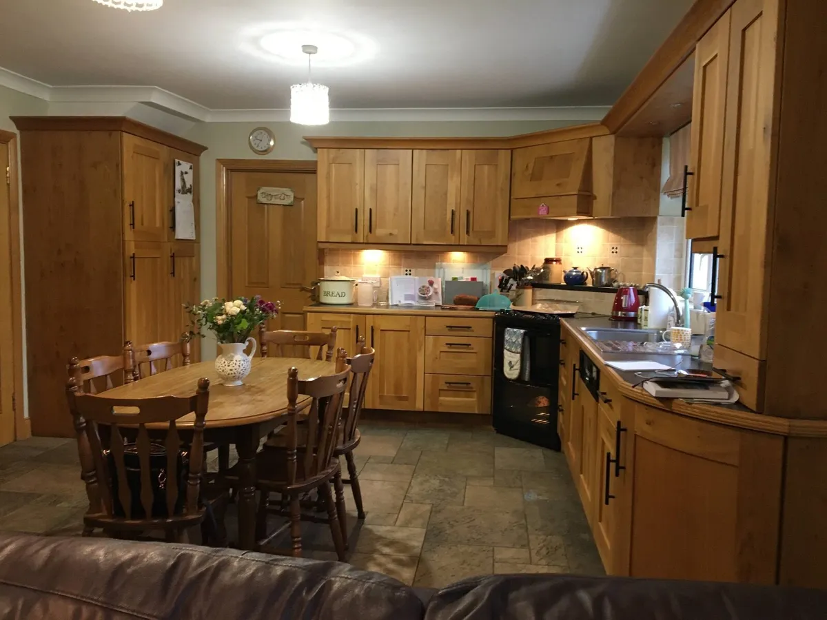 Solid Oak Kitchen for Sale - Image 1