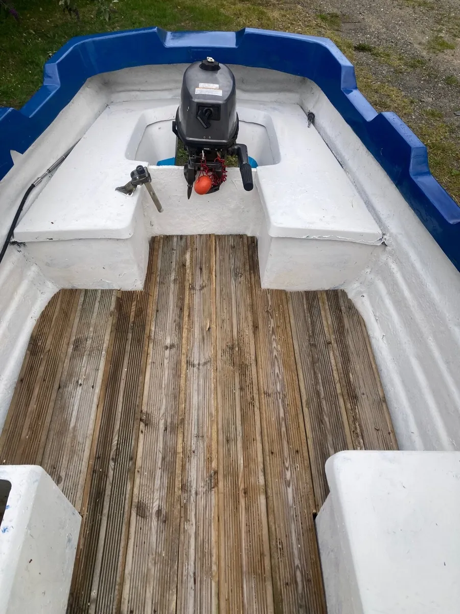 17’ cuddy fishing  boat - Image 3