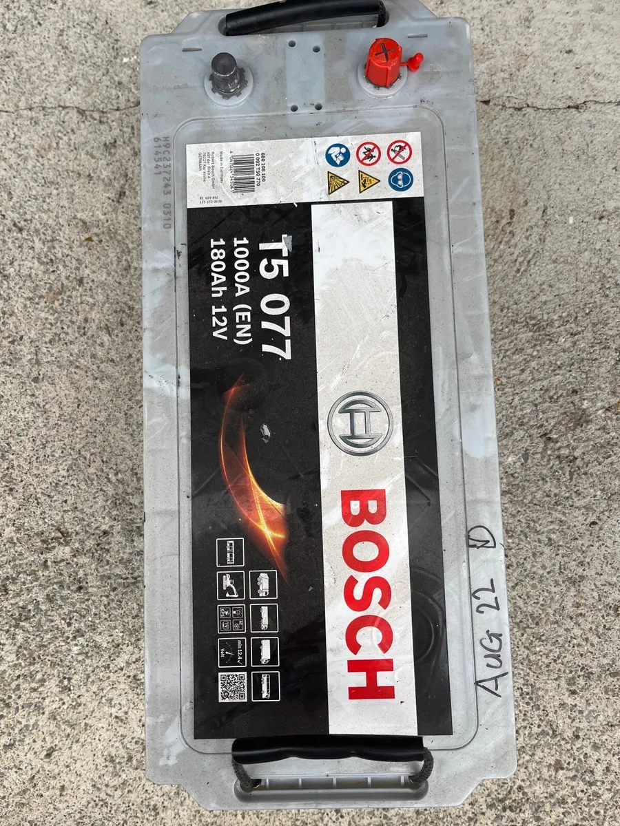 Bosch Battery T5 077  1000A 180Ah