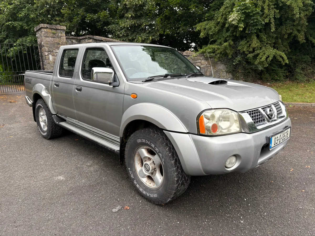 Nissan Navara 2003 2.5dci Manual 77k mls Only - Image 1