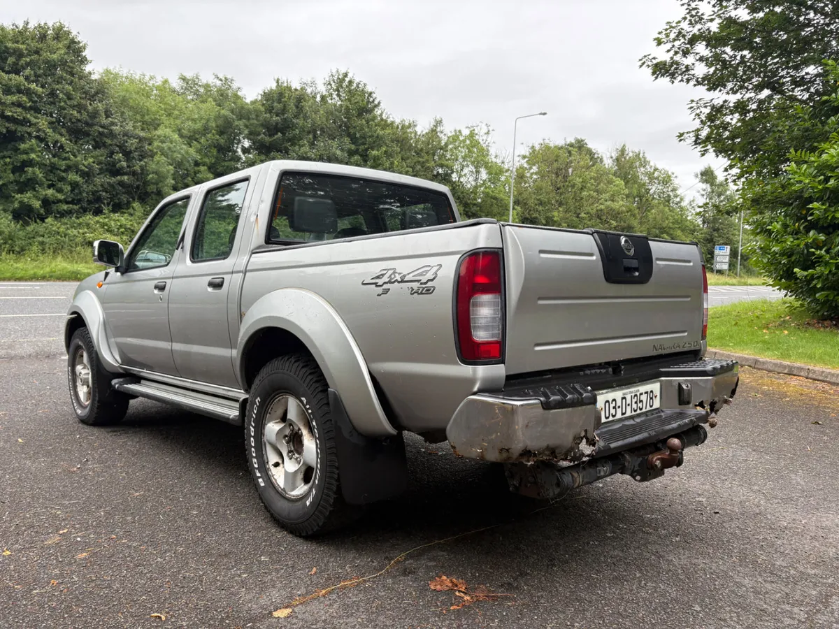 Nissan Navara 2003 2.5dci Manual 77k mls Only - Image 4