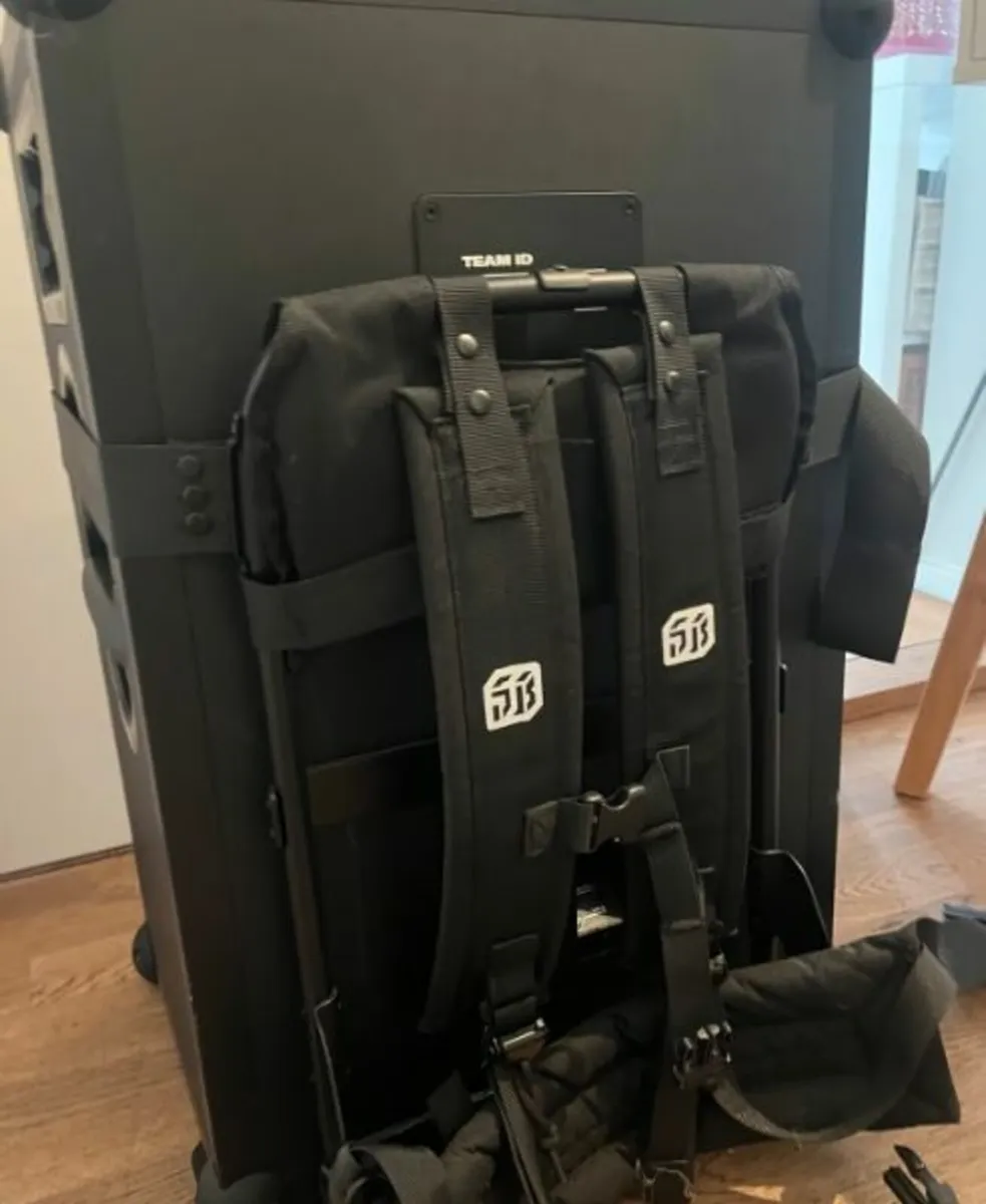 Soundboks 3 along with battery charger and backpac - Image 1