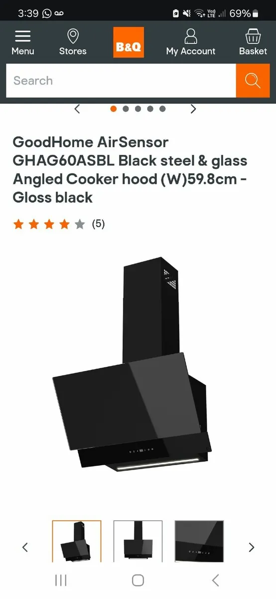 Cooker hood - Image 1