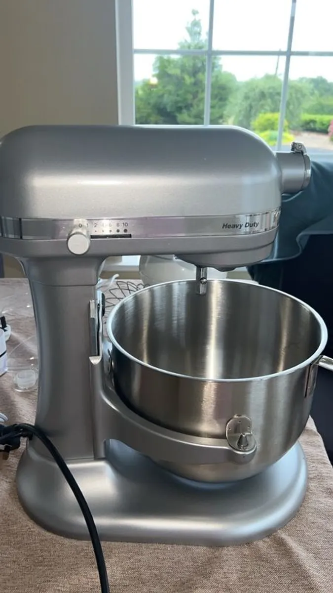KitchenAid DE509 Heavy Duty Stand Mixer 6.9Ltr Silver - Image 4