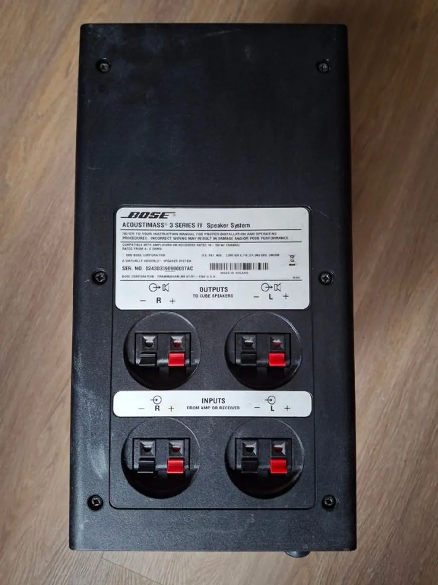 Bose Speaker System - Image 2