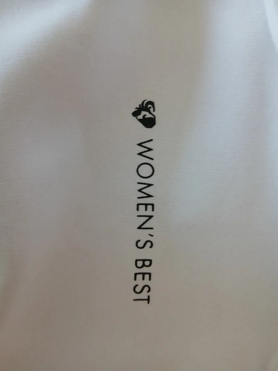 White Womens Best hoodie - Image 3