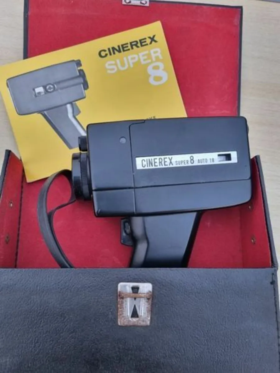 Vintage 8mm camera - Cinerex Super 8 - Image 1