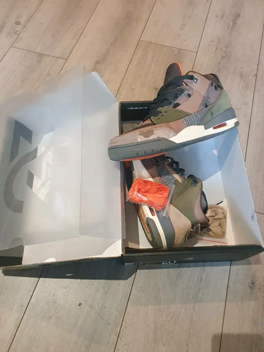 Nike Air Jordans Camo 3 Trainers