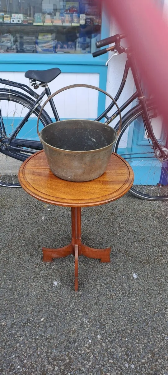 Vintage Large Copper Pot - Image 3