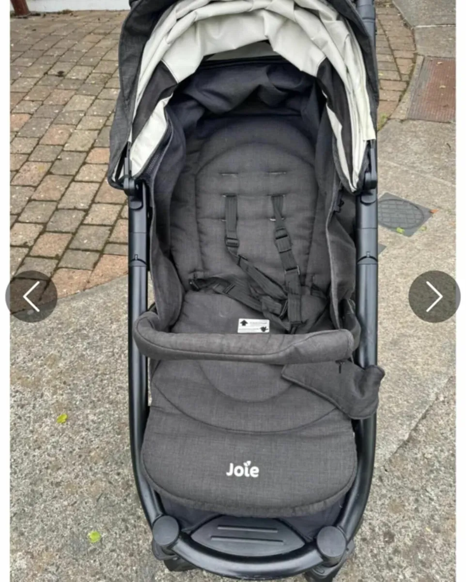 Joie Pram with raincover - Image 4